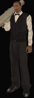 Clothing index 3: croupier (valet)