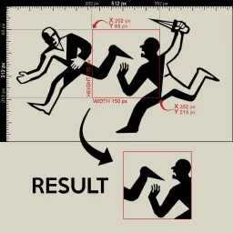 An example of how **dxDrawImageSection** function works in practice.